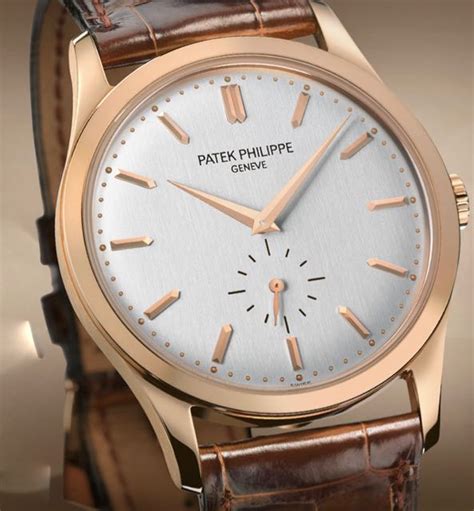 patek philippe rose gold calatrava